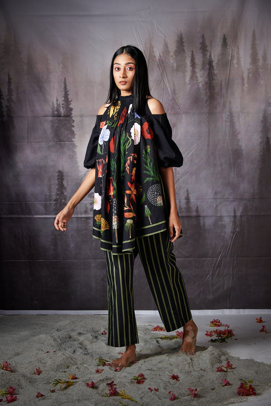 Black Grandma Co-ord Set