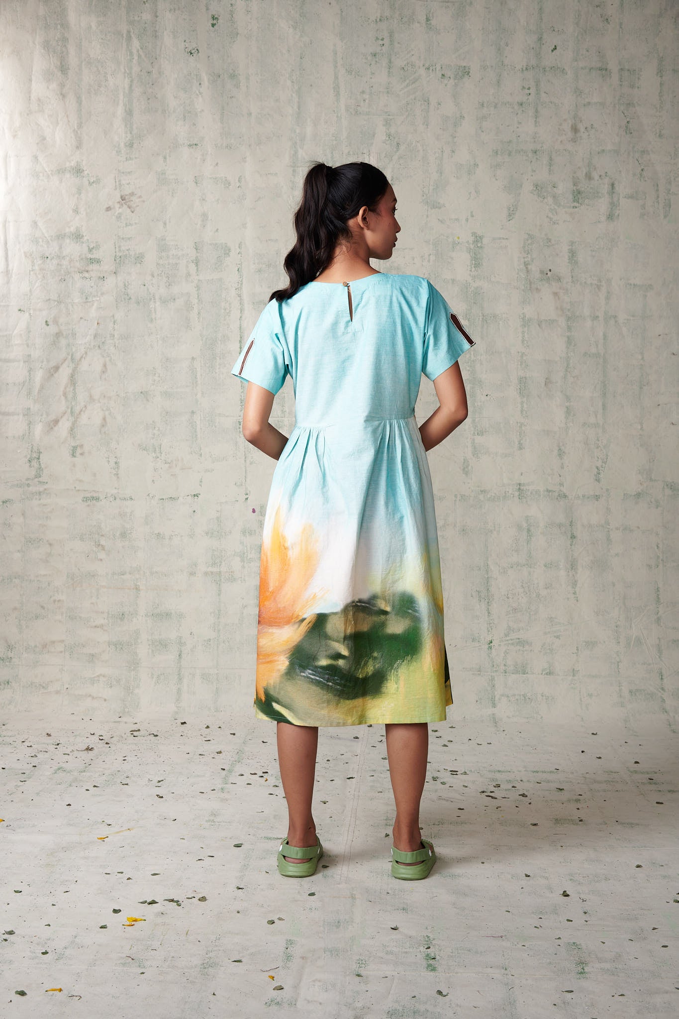 Sunflower A-line dress