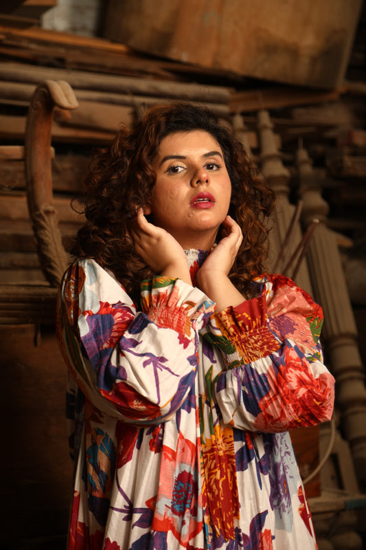 Big Bloom Tarash Dress