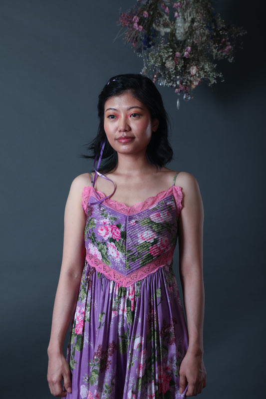 Lilac Pomme Lace Heart Dress