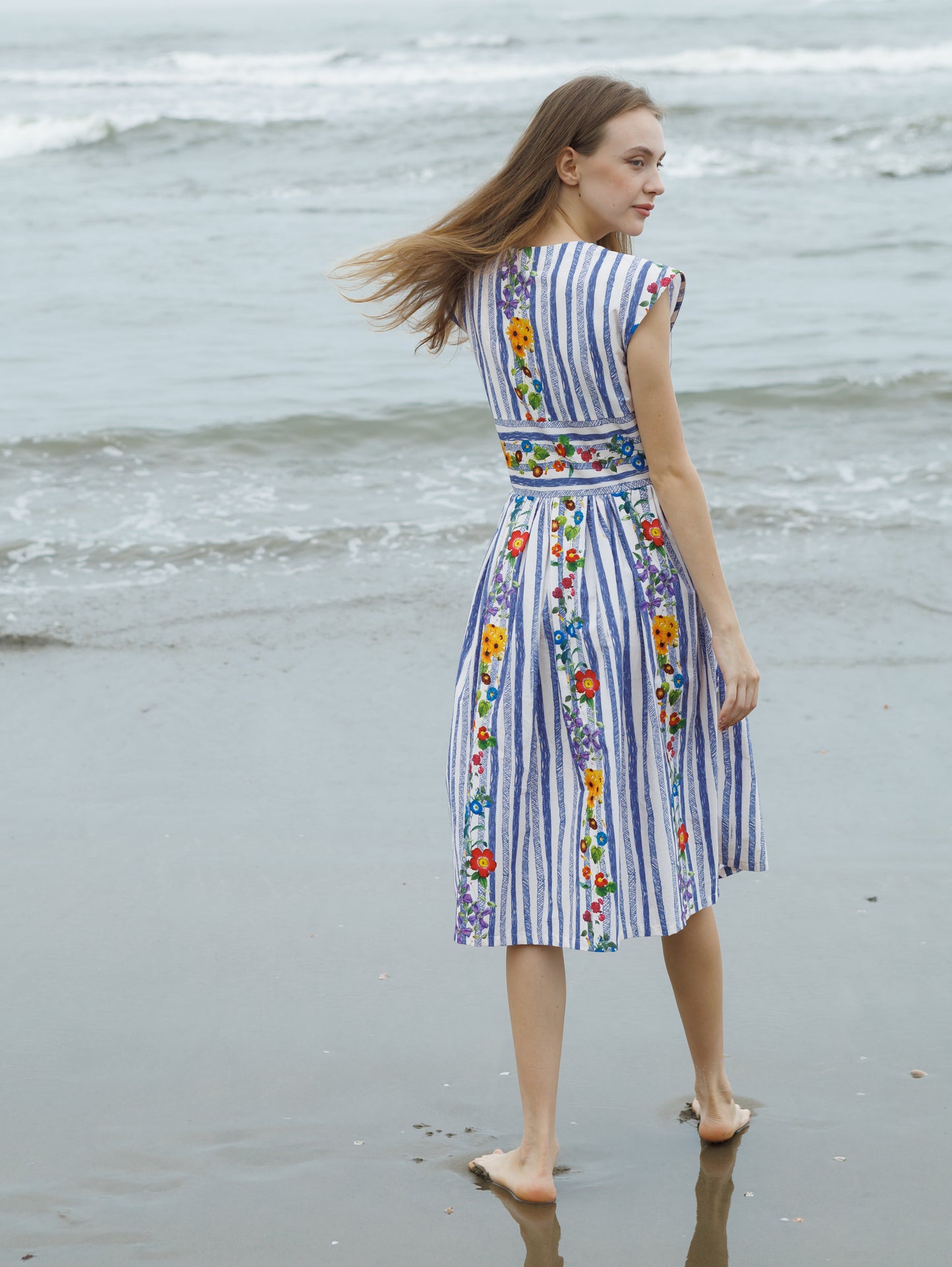 Ocean Stripe Dress