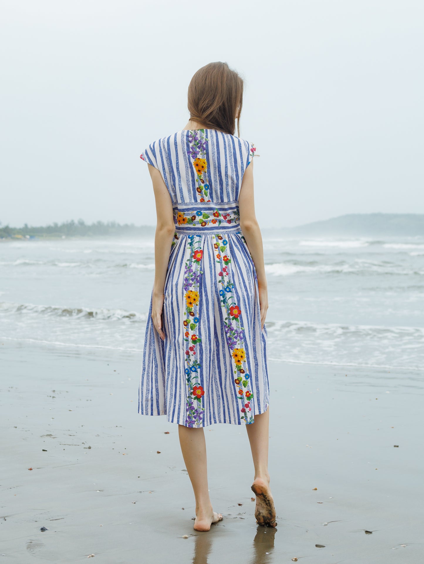 Ocean Stripe Dress