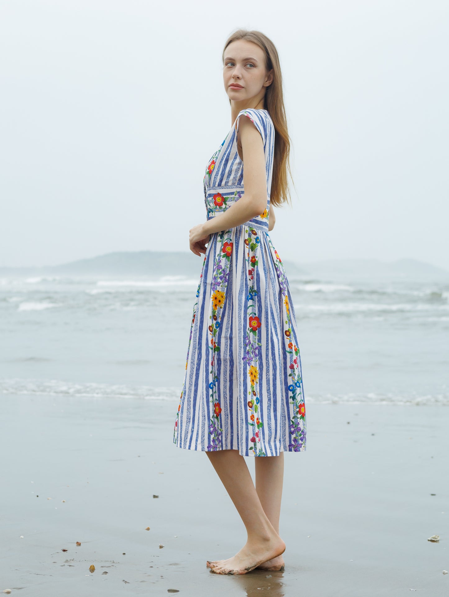 Ocean Stripe Dress