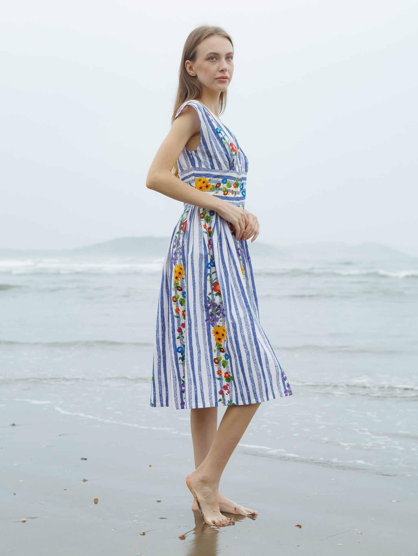 Ocean Stripe Dress