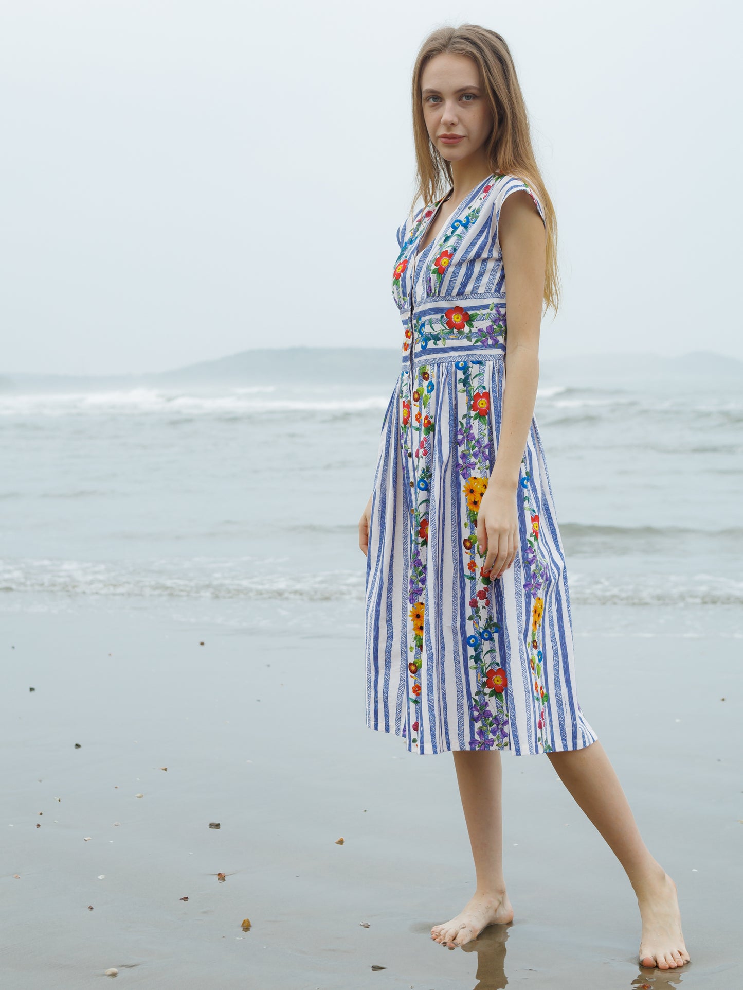 Ocean Stripe Dress