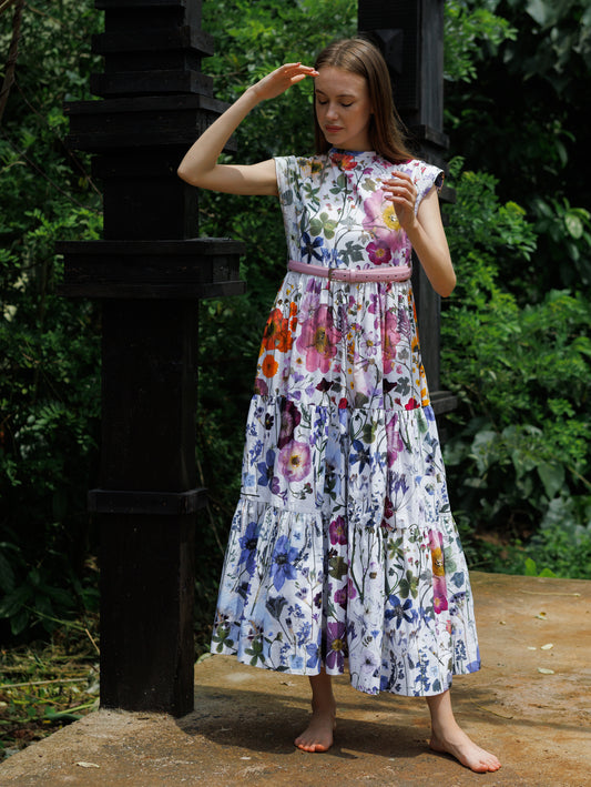 Blush Pink Belted Dress