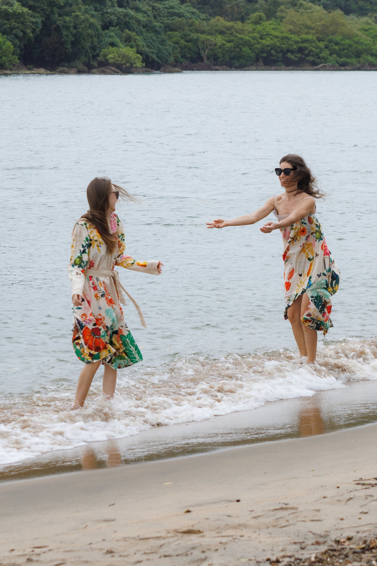 Cinnamon Crochet Bloom Maxi Dress