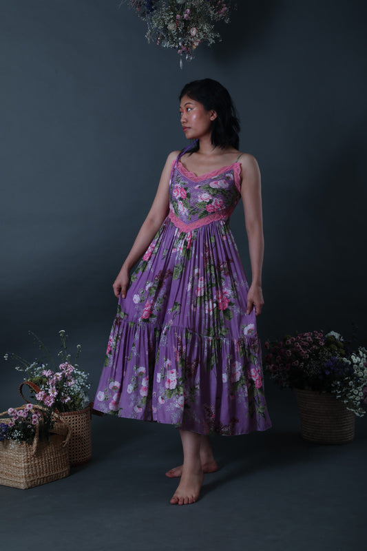 Lilac Pomme Lace Heart Dress